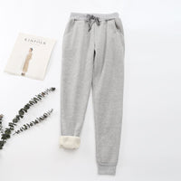 Damenhose mit Samteffekt innen - Lureta