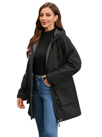 Wasserdichte Damen-Softshelljacke mit Kapuze - Elina
