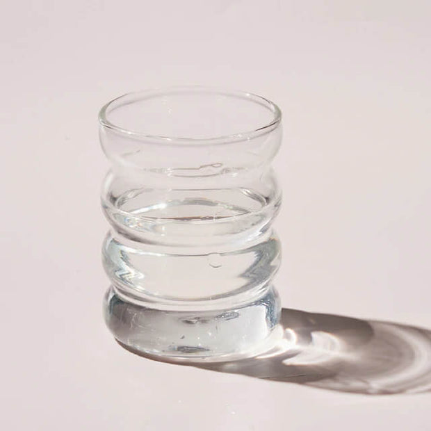 Bunte Bubble-Glasbecher