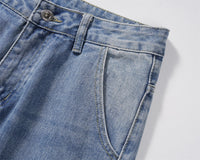 Gerade Utility-Cargo-Jeans für Männer - Falko