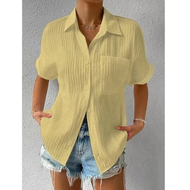 Leanna -  Schöne Bluse für den Frühling/Sommer