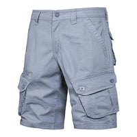 Lässige Cargo-Taschen-Shorts aus Baumwolle für Herren - Jason