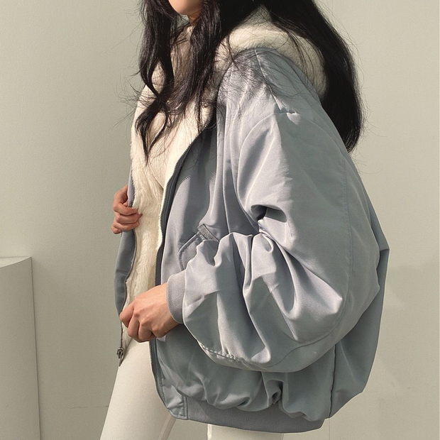 Vanu Wendejacke mit Kapuze für Frauen