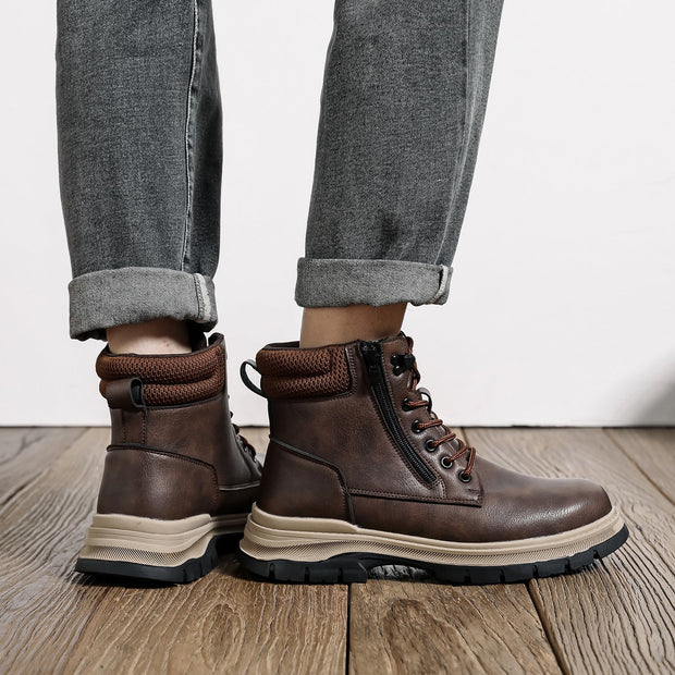 Schwere hohe Herrenstiefel - Konrad