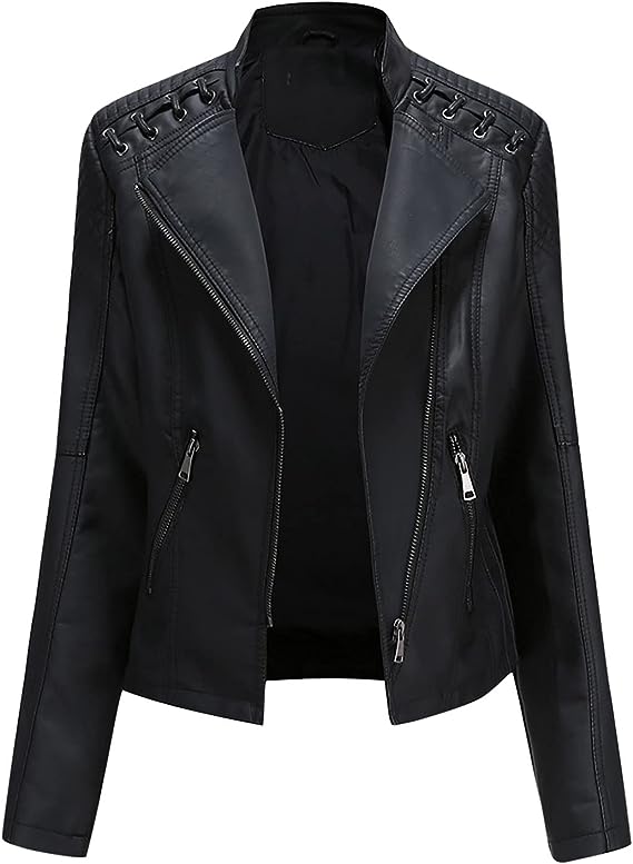 Lederjacke aus gewaschenem Lammleder