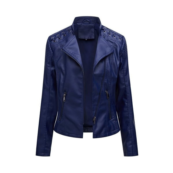 Lederjacke aus gewaschenem Lammleder