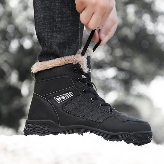 Wasserdichte Herrenstiefel mit warmem Inneneffekt - Maevon