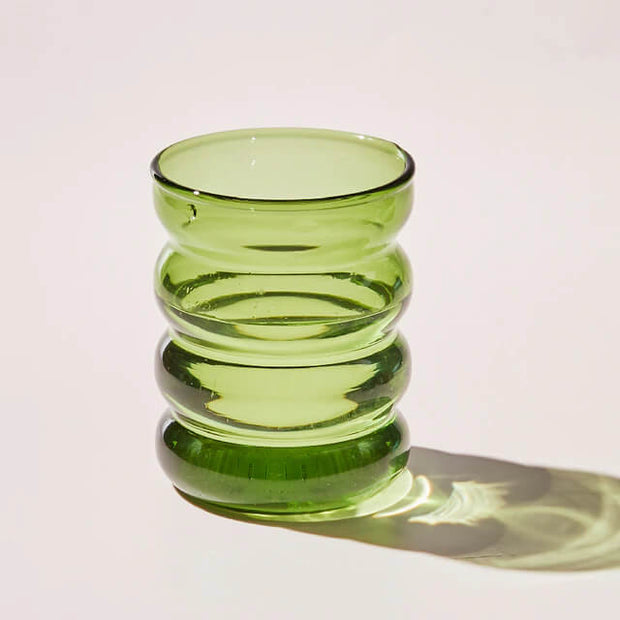 Bunte Bubble-Glasbecher