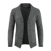 Herrenstrickjacke mit Schalkragen - Emil