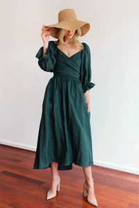 Zoey - Stylisches Laternenkleid