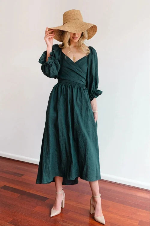 Zoey - Stylisches Laternenkleid