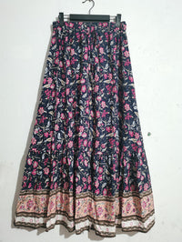Damenrock mit hoher Taille und sommerlichem Schlitz - Liora