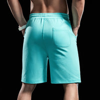 Herren-Fitness-Shorts aus Stretch-Baumwolle - Hugo