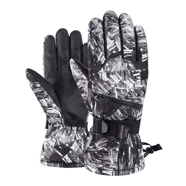 Warme und wasserdichte Unisex-Skihandschuhe