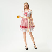 Damen Kurzes Oktoberfest Dirndl Kleid - Amy