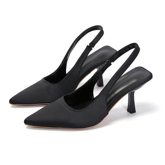 Damen spitz zulaufende Pumps mit mittlerem Absatz - Anays
