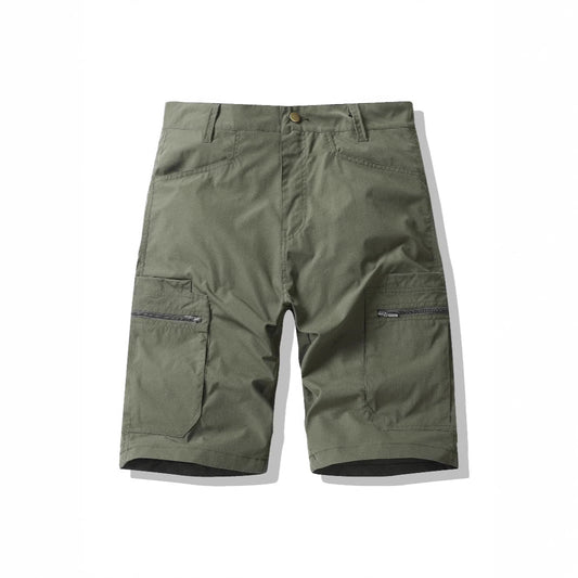 Cargo-Shorts mit Taschen und seitlichem Reißverschluss für Männer - Erling