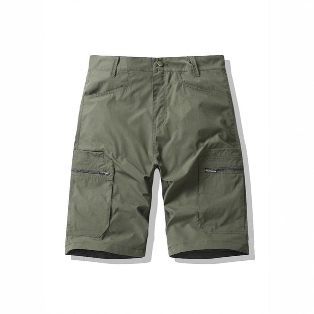 Cargo-Shorts mit Taschen und seitlichem Reißverschluss für Männer - Erling