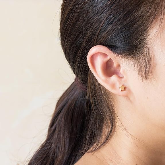 Twinkle Star Ohrringe – Verónica Minimalistisches Design Mit Poliertem Finish Und Sanften Lichtreflexe Für Jeden Anlass