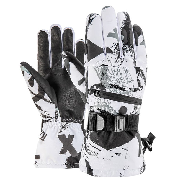 Warme und wasserdichte Unisex-Skihandschuhe