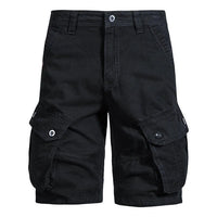Lässige Cargo-Taschen-Shorts aus Baumwolle für Herren - Jason