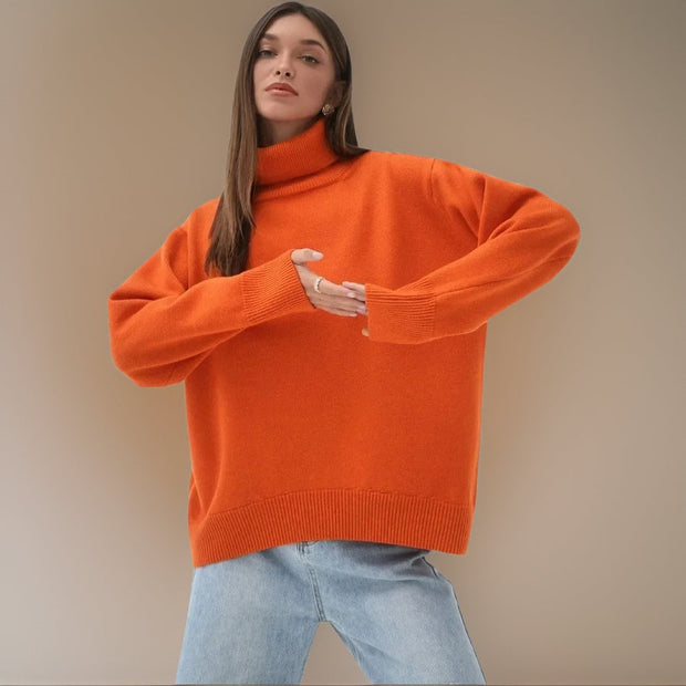 Danissa Strickpullover mit Rollkragen