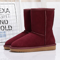 Damen-Winterstiefel aus Wildleder mit warmem Innenfutter - Thalia