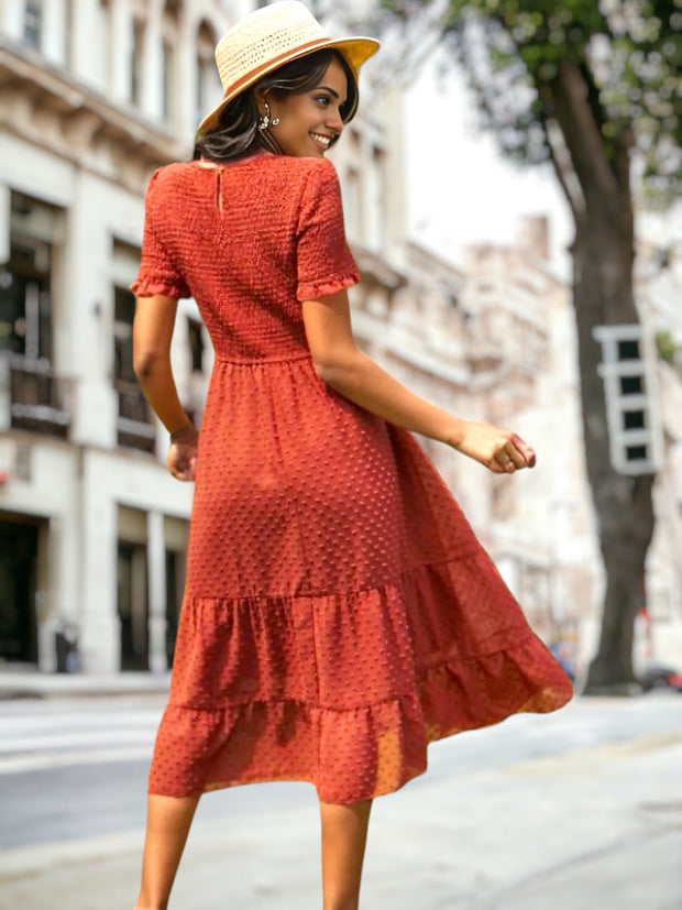 Elda - Langes Freizeitkleid für Frauen in verschiedenen Farben