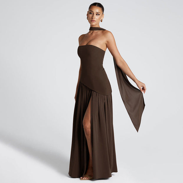 Langes elegantes Damenkleid - Ivanna