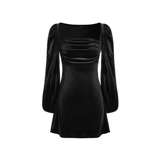 Kleid aus Samt für Frauen - Yalena