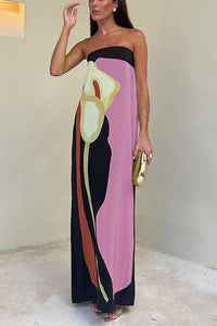 Semma - Off-Shoulder-Maxi mit Blumendruck