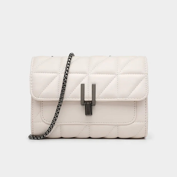 Elegante Damen-Umhängetasche mit Kette - Ivette