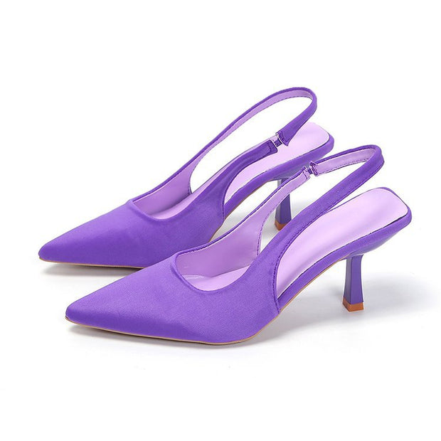 Damen spitz zulaufende Pumps mit mittlerem Absatz - Anays