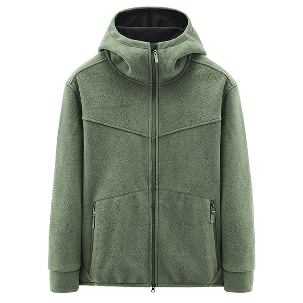 Fleecejacke mit Kapuze für Männer - Nils