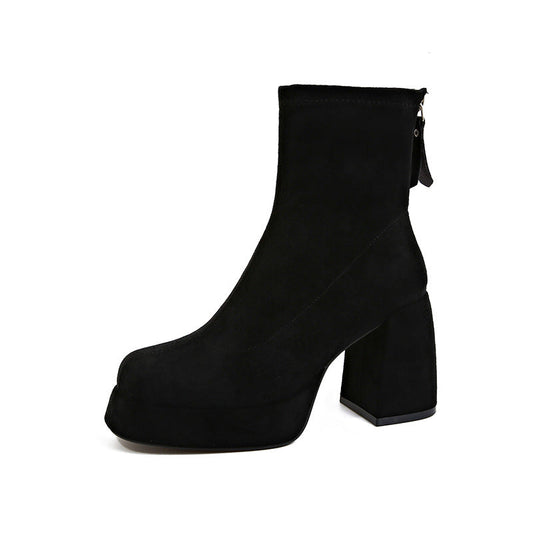 Damenstiefeletten mit Reißverschluss - Eirl