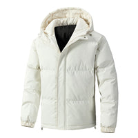 Herren Winter Steppjacke mit Kapuze - Auren