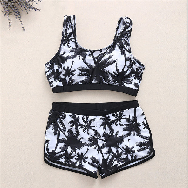 Kokosnusspalmen-Sportbikini