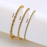 Sune Minimalistisches Armband mit Drehung
