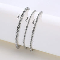 Sune Minimalistisches Armband mit Drehung