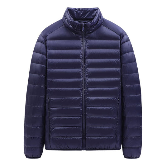 Leichte Herrenjacke mit Stehkragen - Oskar