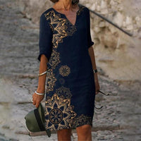 Flora - Kleid mit Blumenmuster