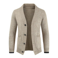 Herrenstrickjacke mit Schalkragen - Emil