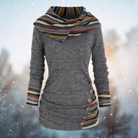 EMMA - Stylischer Tribal-Kapuzenpullover