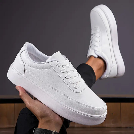 Tristo – Weiße Skateschuhe für Herren