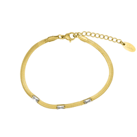 Signature Sleek Armband 14K Vergoldet