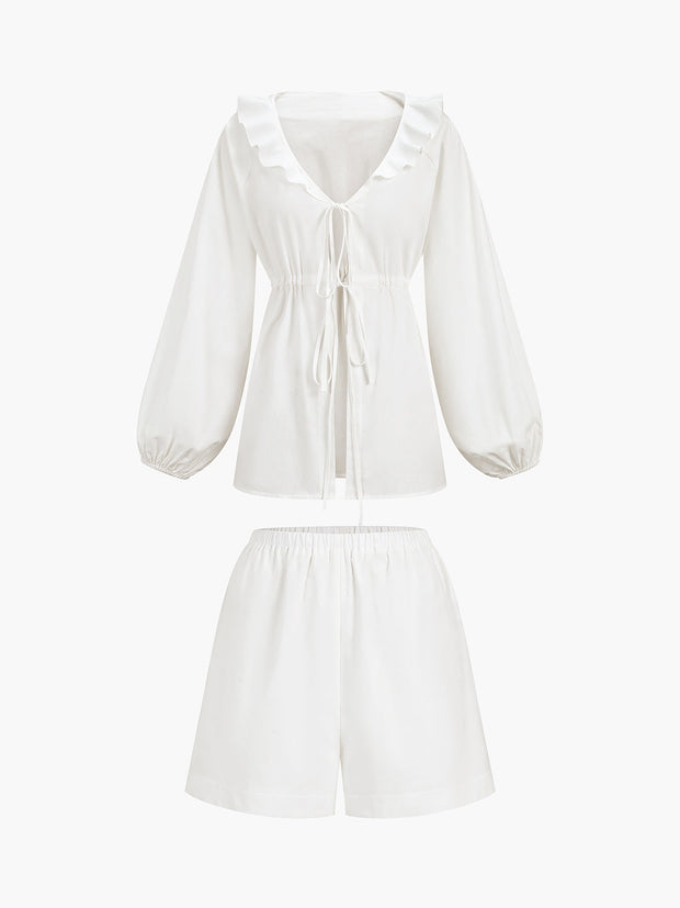 Melody - Zweiteiliges Boho Shorts Set