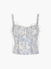 Ivy - Bedrucktes Cami-Top mit Blumenmuster