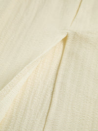 Addison - Rückenfreies, geteiltes Midikleid mit Kreuzschlitz