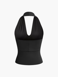 Aliyah - Tank-Top mit V-Ausschnitt und offenem Rücken