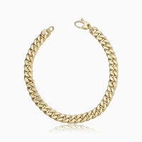 Kubanisches Gliederarmband Lavinia – Zeitloses, Robustes Schmuckstück Mit Breiten Gliedern Und Vielseitigem Stil